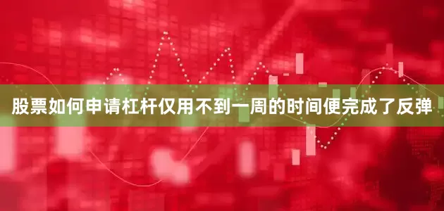 股票如何申请杠杆仅用不到一周的时间便完成了反弹